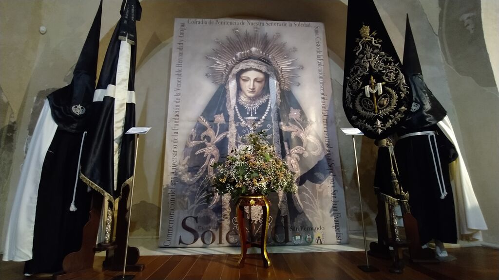 As&iacute; es la exposici&oacute;n Stabat Mater del 275 aniversario de la Soledad de San Fernando