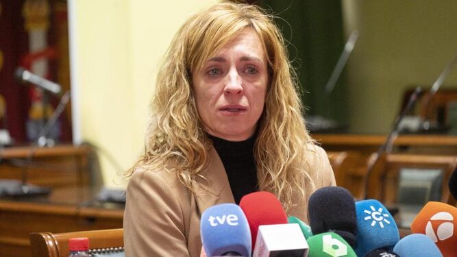 Berta Linares, pareja del secuestrador y alcaldesa del Ayuntamiento de Maracena