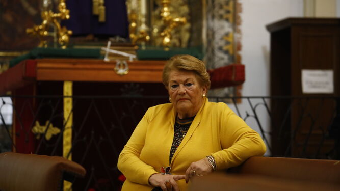 Olga Caballero posa para 'el Dia' en San Andrés.