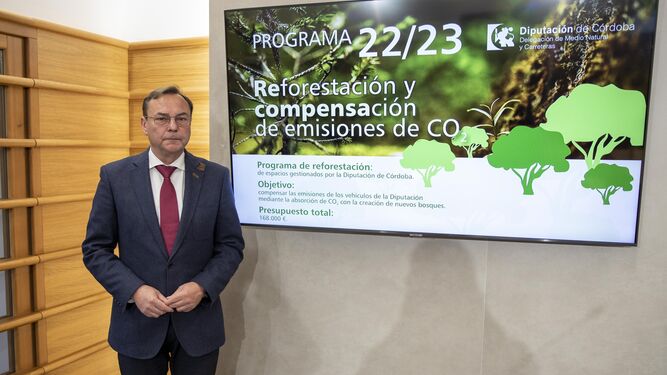 Francisco Palomares presenta el Programa de Compensación de Emisiones de CO2.