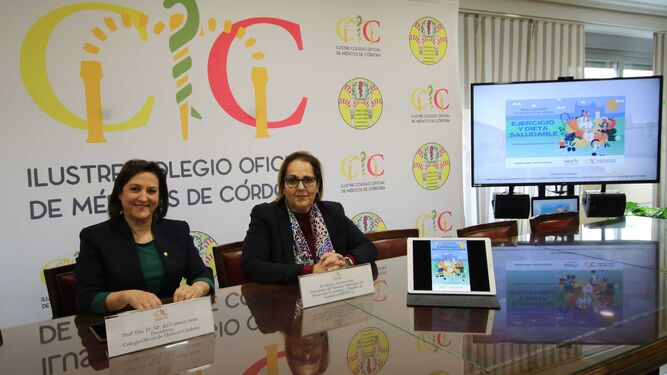 Carmen Arias y Blanca Torrent, en la presentación de la campaña.