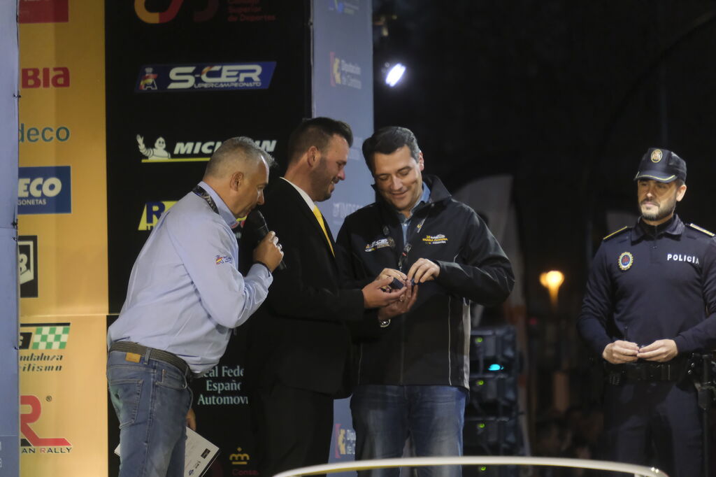 As&iacute; ha sido la ceremonia de salida del Rallye Sierra Morena 2023