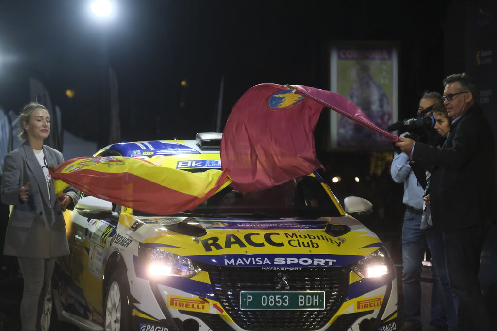As&iacute; ha sido la ceremonia de salida del Rallye Sierra Morena 2023