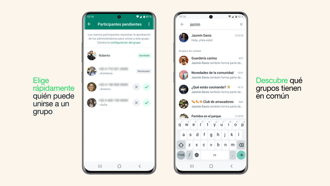 WhatsApp anuncia novedades en la gestión de los grupos