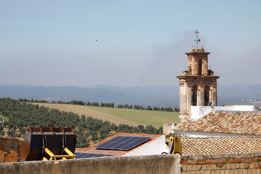Un paseo en im&aacute;genes por Morente, la aldea de C&oacute;rdoba en pie contra las megaplantas solares