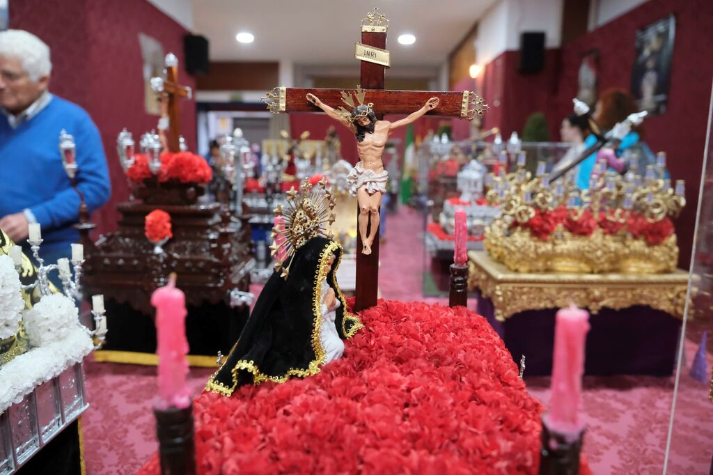 La Semana Santa en miniatura de la barriada de Levante en C&oacute;rdoba, en im&aacute;genes