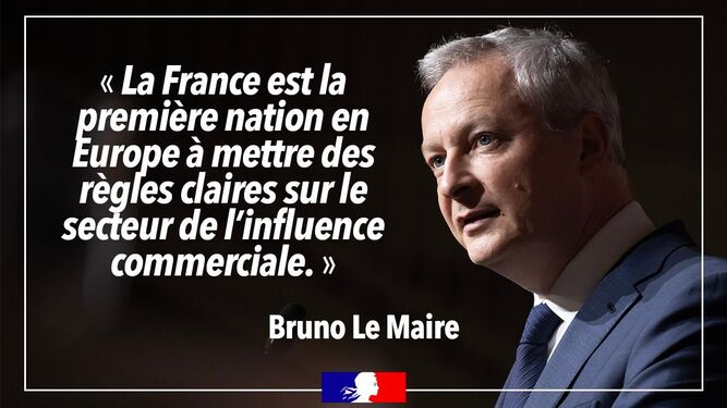 El ministro de Economía de Francia, Bruno le Maire