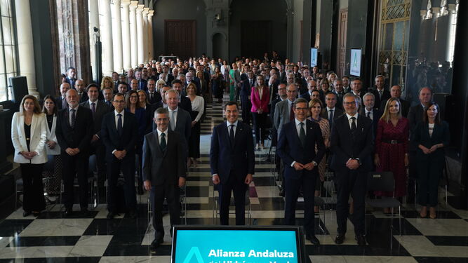 Presentación en San Telmo de la Alianza Andaluza del Hidrógeno Verde.