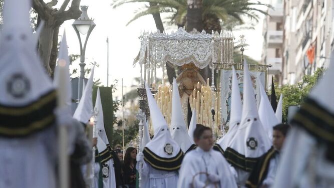 Procesión de la Virgen de la Paz del Miércoles Santo de 2022.