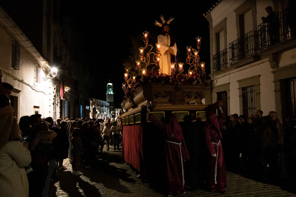 Lunes Santo en Villanueva de C&oacute;rdoba: La procesi&oacute;n del Cautivo y la Virgen de la Paz, en fotograf&iacute;as