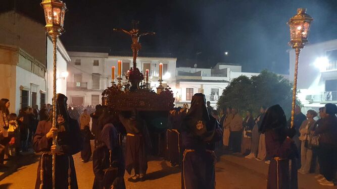 La procesión del Cristo de la Buena Muerte, en Castro del Río.