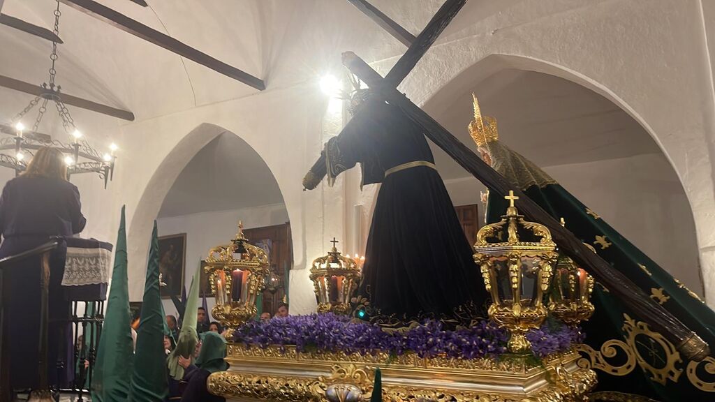 Jueves Santo en Fuente Obejuna: La procesi&oacute;n de Jes&uacute;s Nazareno y la Virgen de la Esperanza, en im&aacute;genes