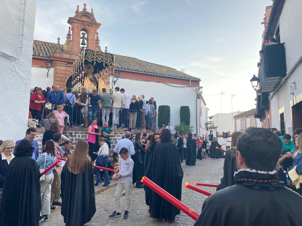 Viernes Santo en Montoro: Los Estudiantes y la Soledad , en im&aacute;genes