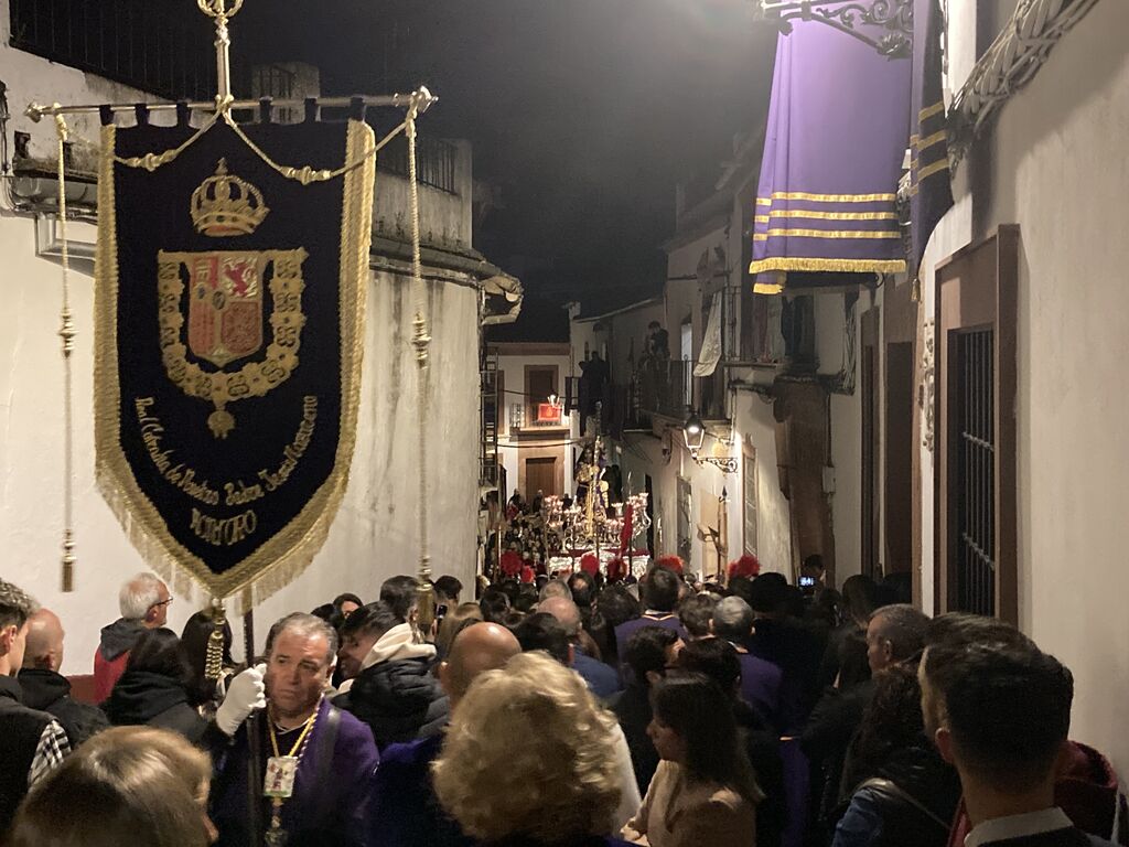 Viernes Santo en Montoro: la noche de Padre Jes&uacute;s se vive en la calle con gran devoci&oacute;n