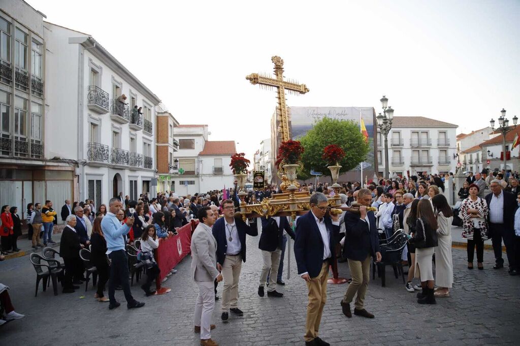 Viernes Santo en Villanueva de C&oacute;rdoba: El impresionante Santo Entierro, en im&aacute;genes