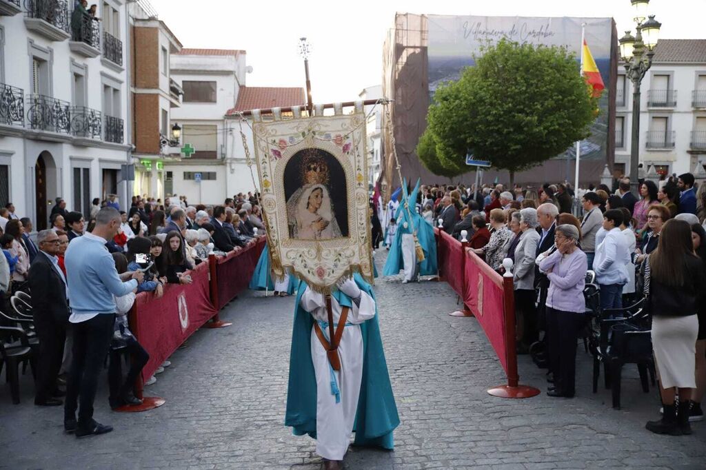 Viernes Santo en Villanueva de C&oacute;rdoba: El impresionante Santo Entierro, en im&aacute;genes