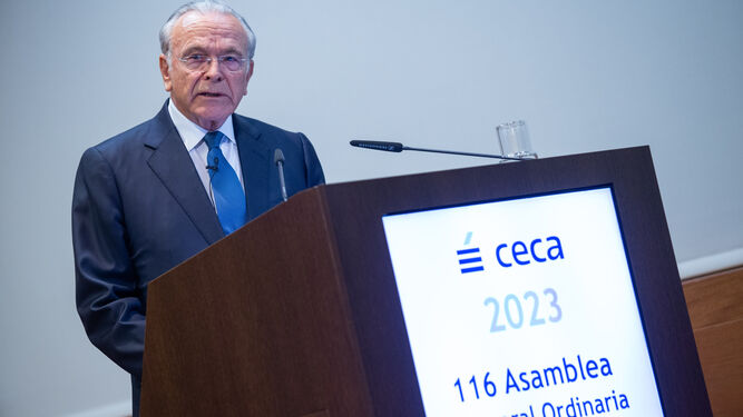 Isidro Fainé, presidente de CECA y de Fundación La Caixa.