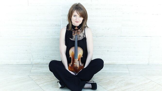 La violinista Birgit Kolar.