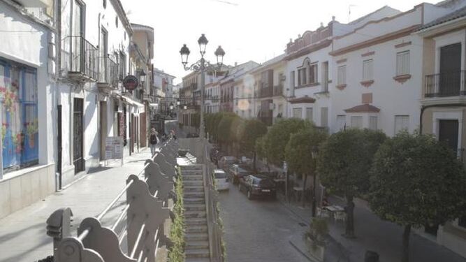 Calle Amador de los Ríos de Baena.