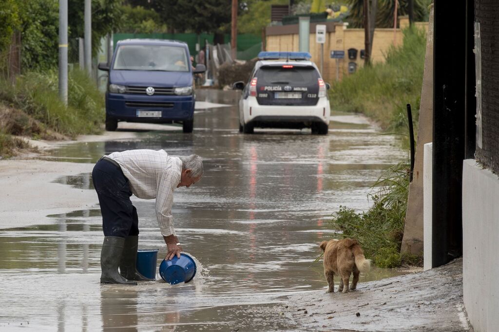 Inundaci&oacute;n en Molina de Segura (Murcia)