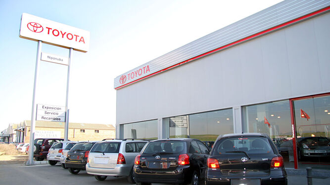 Concesionario de Toyota, la marca más vendida