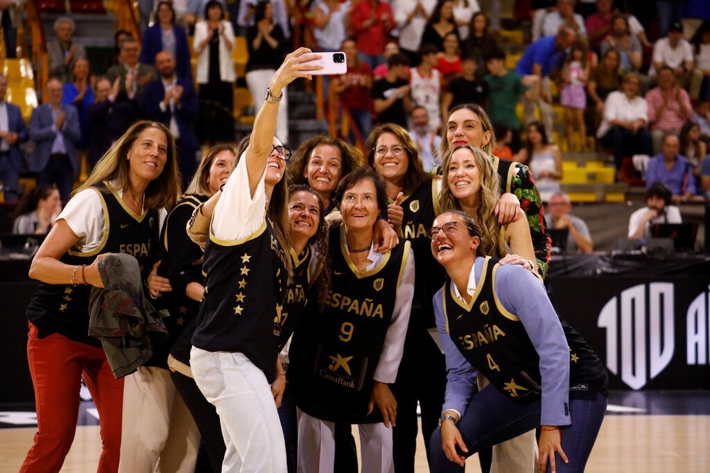 Las mejores fotos de la victoria de la selecci&oacute;n espa&ntilde;ola femenina de baloncesto ante B&eacute;lgica, en C&oacute;rdoba