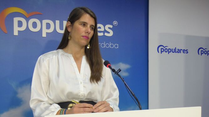 La secretaria general del PP de Córdoba, Araceli Cabello.