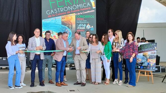 Inauguración de la II Feria Gastronómica de Fuente Palmera.