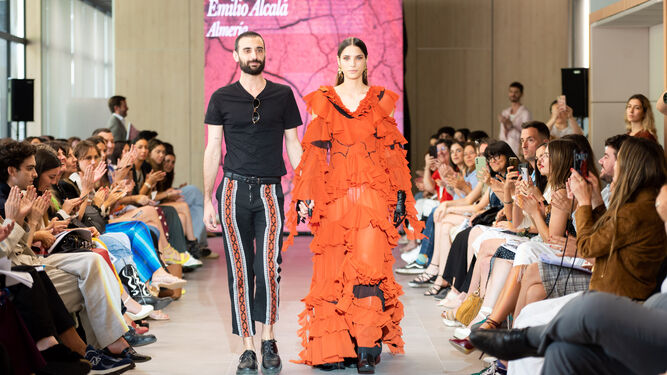 Emilio Alcalá, ganador del I Concurso 'Andalucía, destino de moda'.