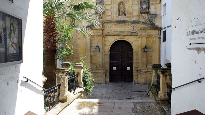 Entrada de la iglesia de San Pablo de Córdoba.