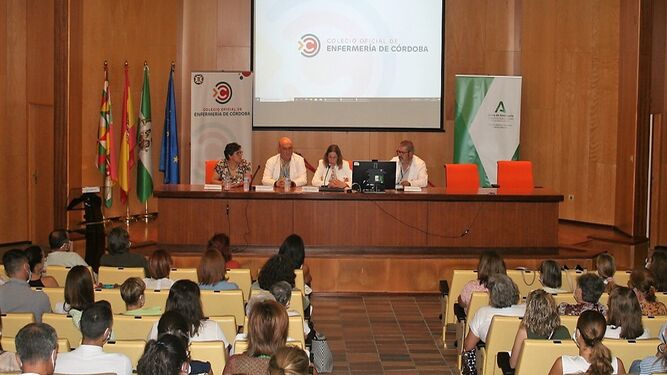 Segundo Encuentro de Salud organizado por el Colegio Oficial de Enfermería de Córdoba.