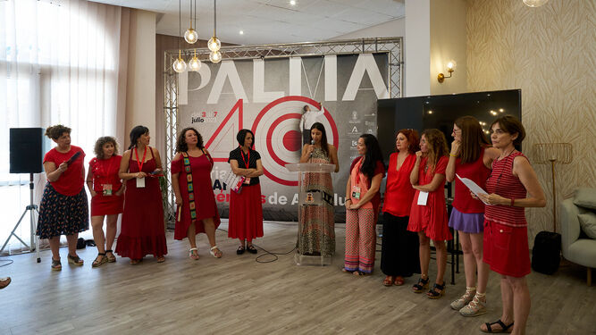 Presentación de la Asociación de Directoras Andaluzas en el marco de la Feria de Palma.