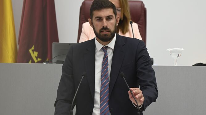 Fernando López Miras, candidato del PP a la Presidencia de Murcia