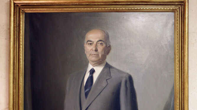 Retrato del que fuera ministro de Trabajo en la dictadura, el cordobés José Solís.