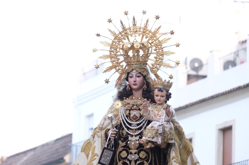 Las mejores fotos de la procesi&oacute;n de la Virgen del Carmen de Puerta Nueva en C&oacute;rdoba