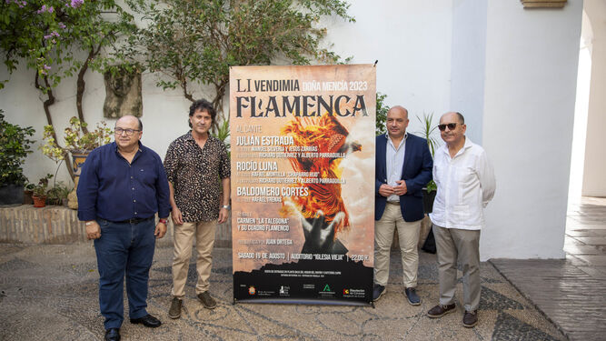 Presentación de la 51 Vendimia Flamenca de Doña Mencía.