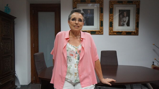 Carmen Flores (IU), alcaldesa de Aguilar de la Frontera.