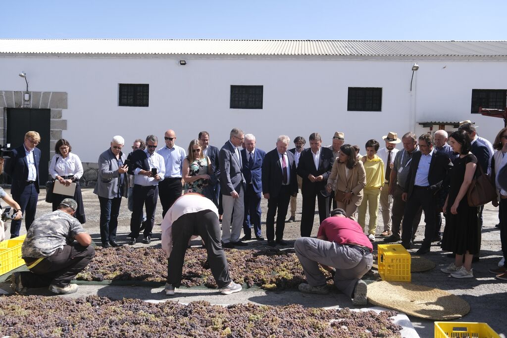 La visita de los ministros de Agricultura de la UE a Montilla, en im&aacute;genes
