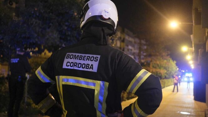 Un bombero de Córdoba.