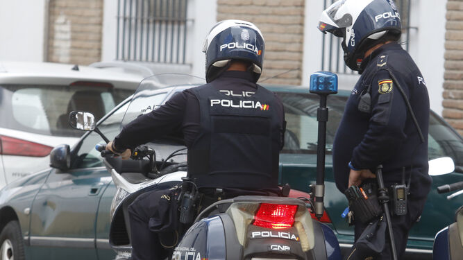 Policía nacional de Córdoba.