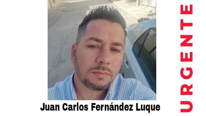 Juan Carlos Fernández Luque, desaparecido en Córdoba.