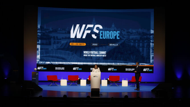 Una imagen de la anterior edición del World Football Summit en Sevilla.
