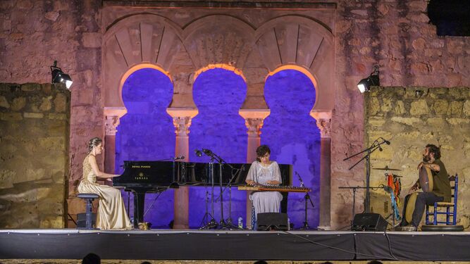 Un momento del concierto celebrado en Medina Azahara.
