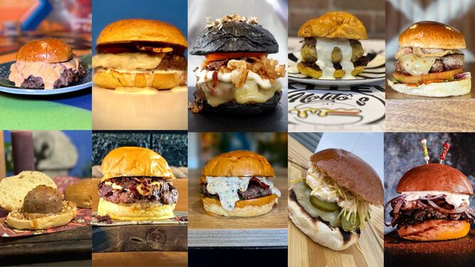 Las diez hamburguesas que se podrán degustar en Hamburguésame