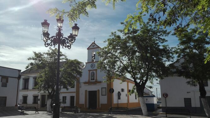 Plaza principal de Ochavillo del Río.