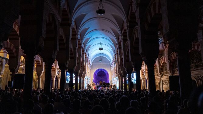 Concierto del Festival de Piano Guadalquivir en la Mezquita-Catedral de Córdoba.