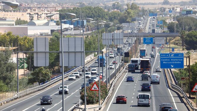 Tráfico denso en Córdoba.