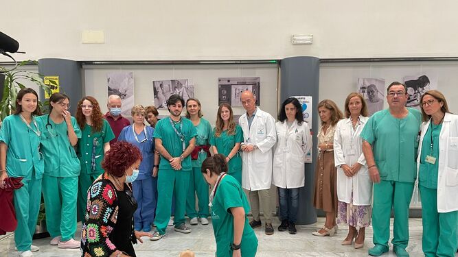El Hospital Reina Sofía de Córdoba se suma al Día Europeo de Concienciación del Paro Cardíaco.