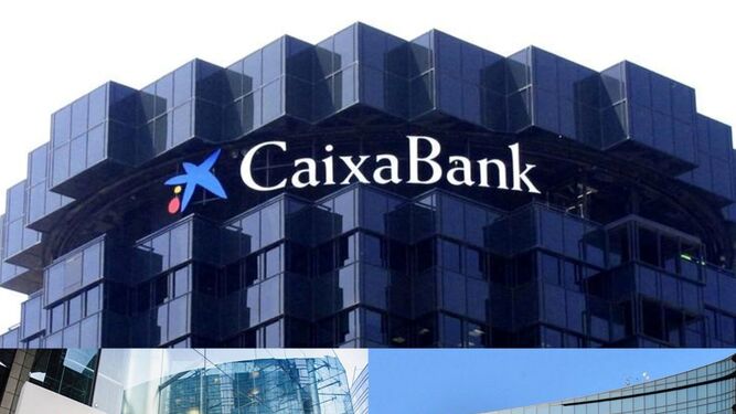 Sede de CaixaBank, Société Générale y UniCredit.