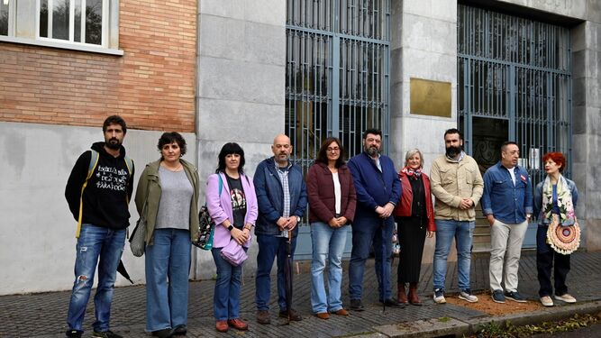 Integrantes de la Plataforma en Defensa de la Sanidad Pública en Córdoba.